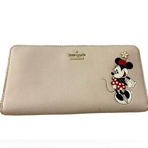 Kate Spade Minnie Mouse Wrap around wallet
